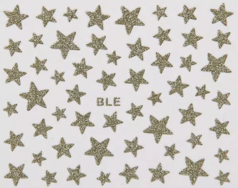 Star Stickers Gold BLE