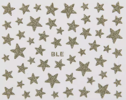 Star Stickers Gold BLE