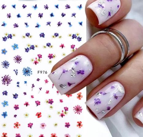 Flower Stickers F976