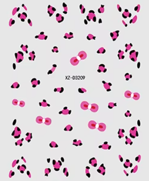 Animal Stickers Leopard Print XZD3209