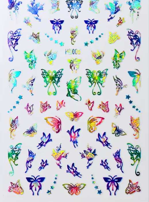 Butterfly Stickers HD005