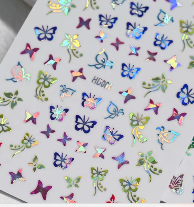 Butterfly Stickers HD001