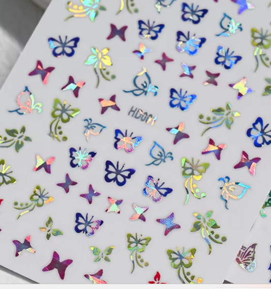 Butterfly Stickers HD001