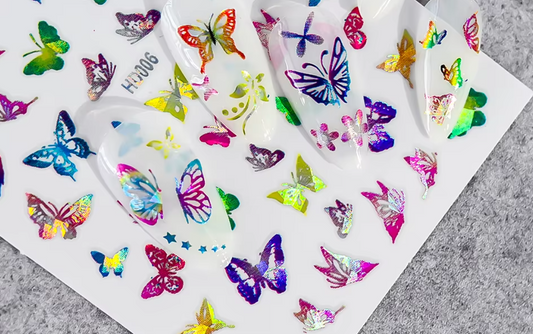 Butterfly Stickers HD006
