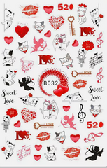 Valentines Day Stickers B032