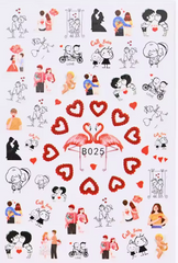 Valentines Day Stickers B025