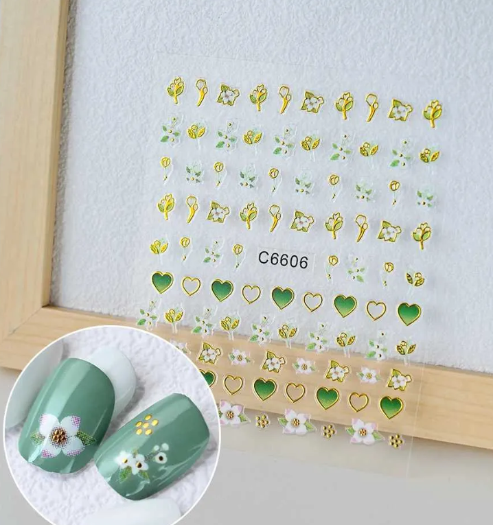 Pattern Stickers Marble C6606