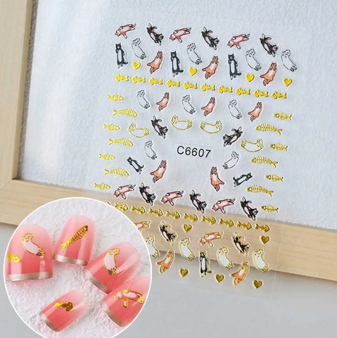 Animal Stickers Cats C6607