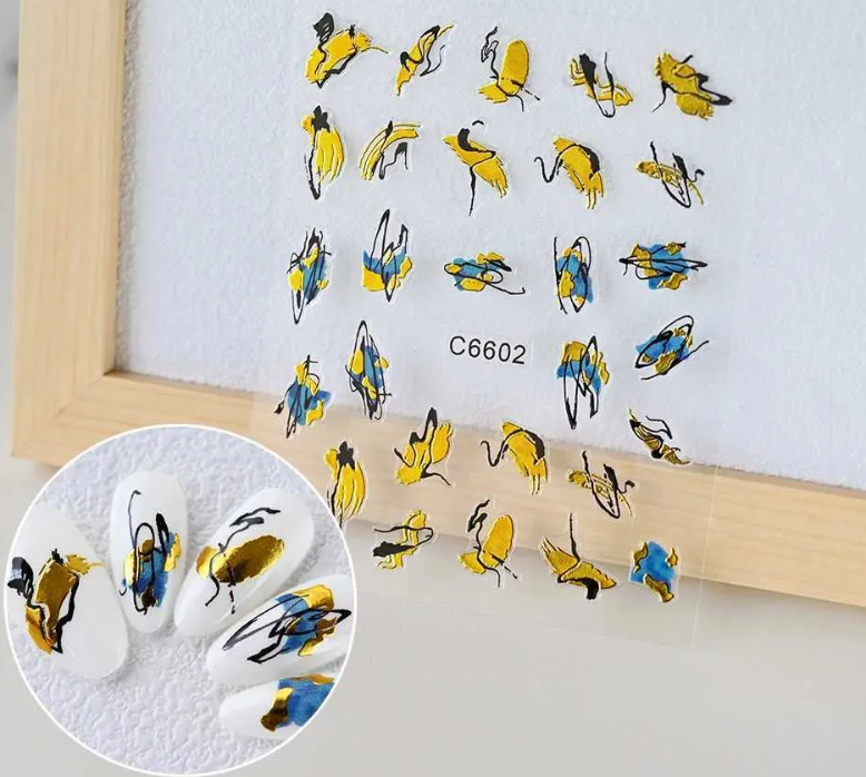 Pattern Stickers Marble C6602