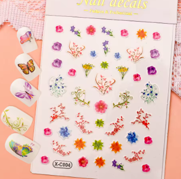 Flower Stickers XC004