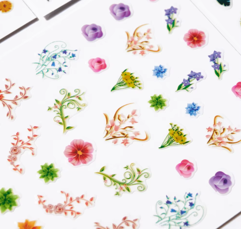 Flower Stickers XC004