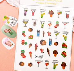 Drink Stickers XC002