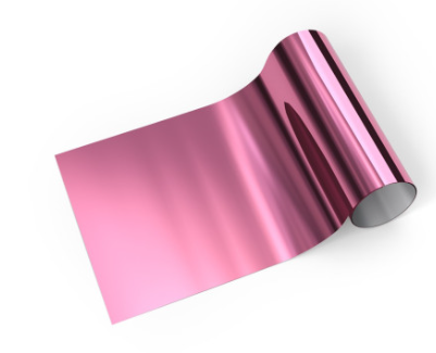 Pink Foil Sheet #6