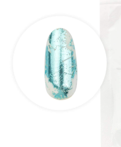 Lt Teal Foil