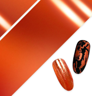 Burnt Orange Nail Foil