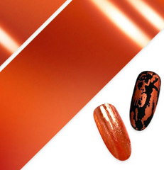 Burnt Orange Nail Foil