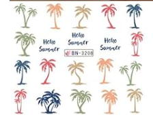 Water Decal Palm Trees BN-3208