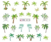 Water Decal Palm Trees BN-3215