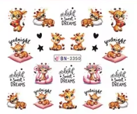 Water Decal Giraffes BN-3350