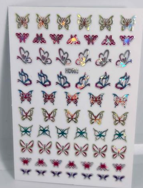 Butterfly Stickers HD003