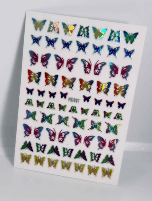Butterfly Stickers HD007