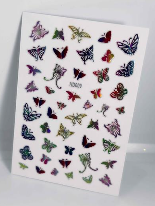 Butterfly Stickers HD009