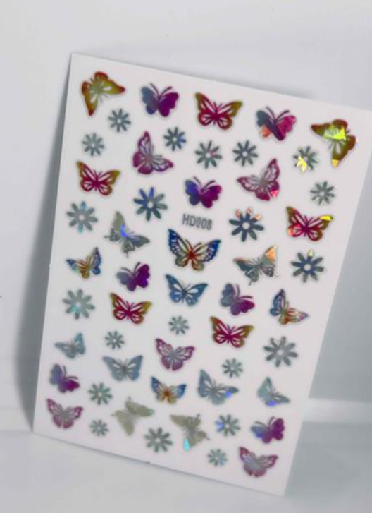 Butterfly Stickers HD008