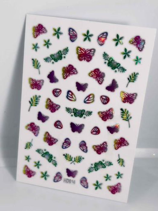 Butterfly Stickers HD014