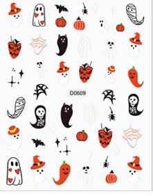 Halloween Stickers D0609