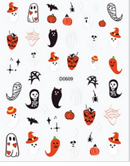 Halloween Stickers D0609