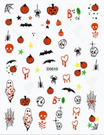 Halloween Stickers D0610
