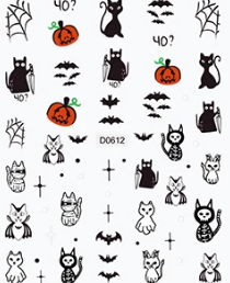 Halloween Stickers D0612