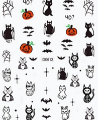 Halloween Stickers D0612