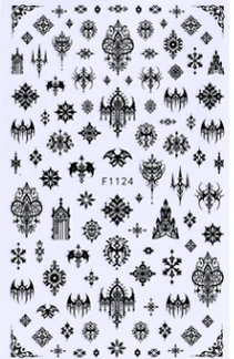 Gothic Stickers F1124