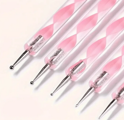 Silicone/Dotting Tool Set 5pc