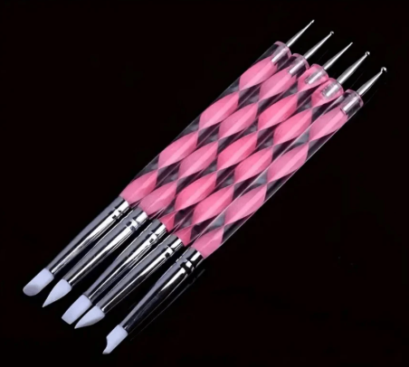 Silicone/Dotting Tool Set 5pc