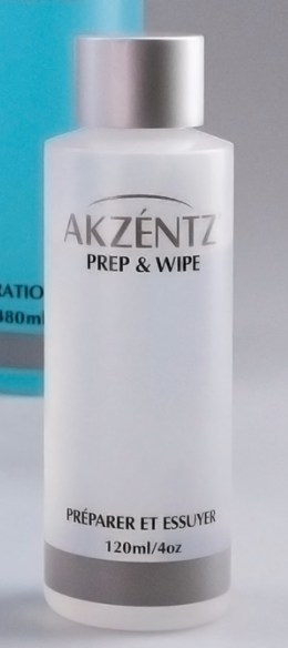 Akzentz Prep & Wipe 120ml