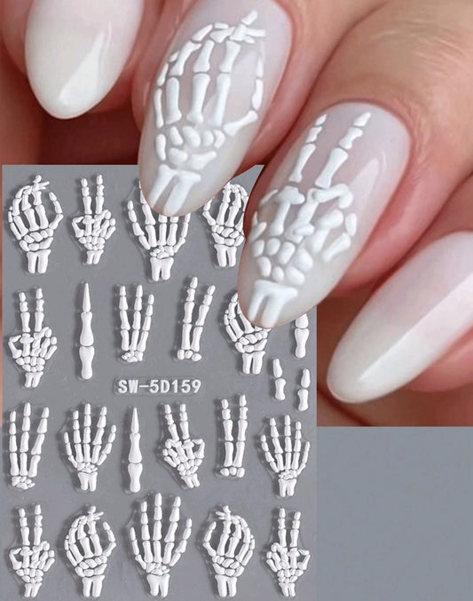 Skeleton Bones Stickers SW5D159