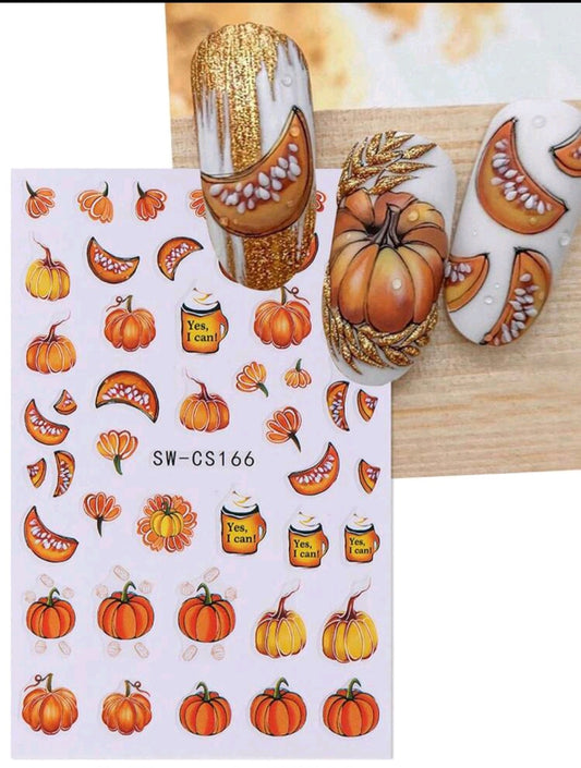 Pumpkin Stickers SW-CS166