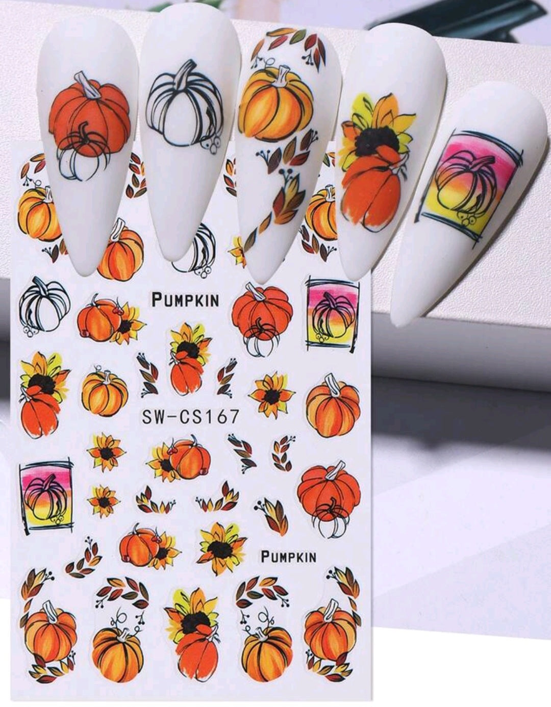 Pumpkin Stickers SW-CS167