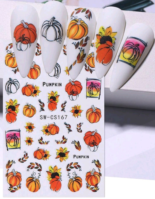 Pumpkin Stickers SW-CS167