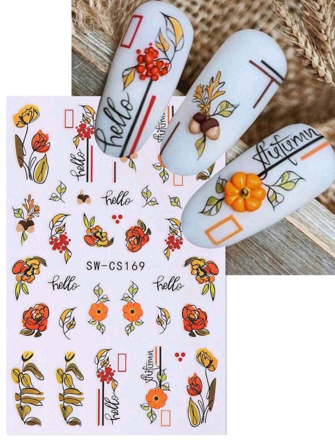 Fall Stickers SW-CS169