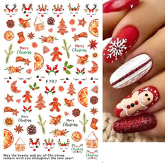Christmas Stickers Gingerbread F797