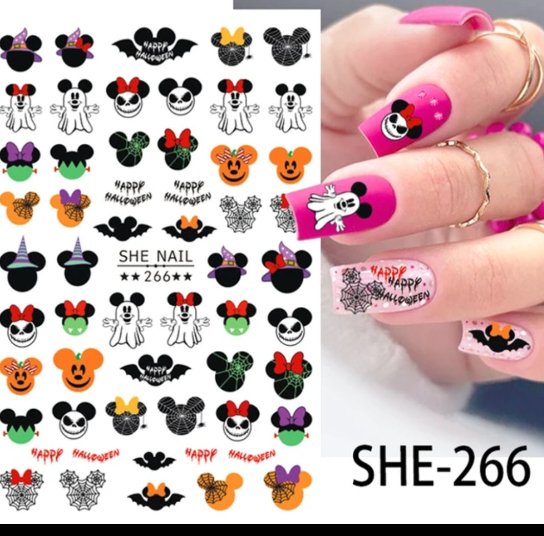 Halloween Mickey Stickers SHE-266