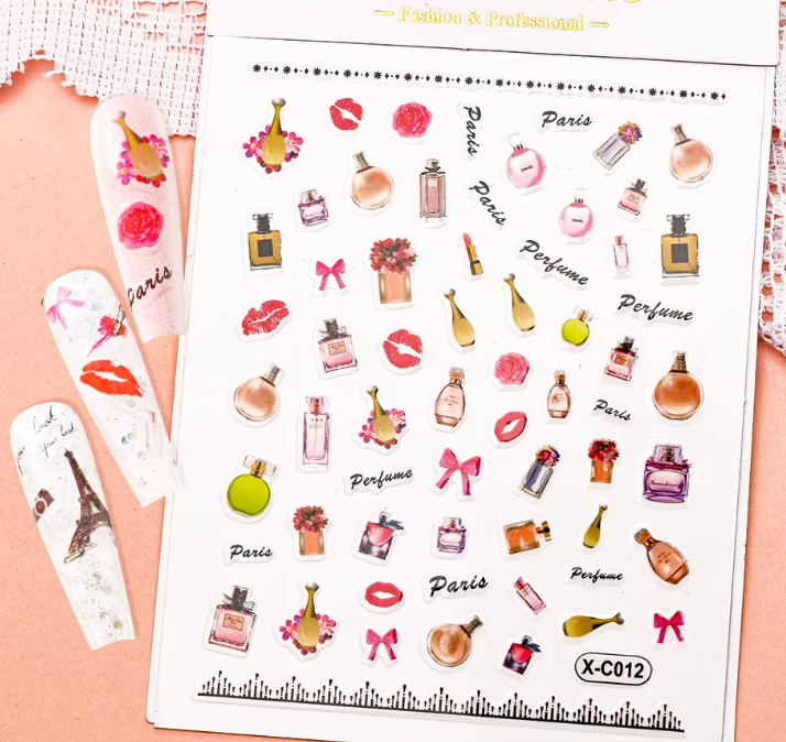 Perfume Stickers XC012