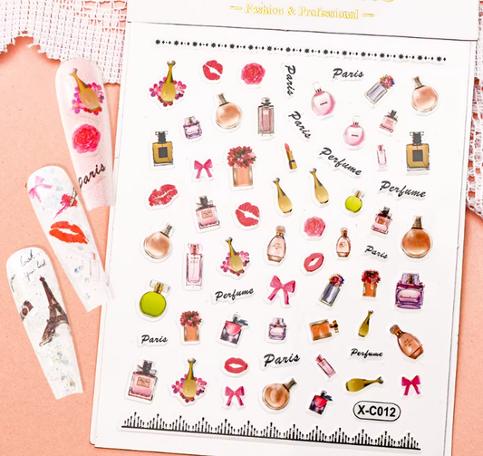 Perfume Stickers XC012
