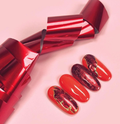 Foil Deep Red