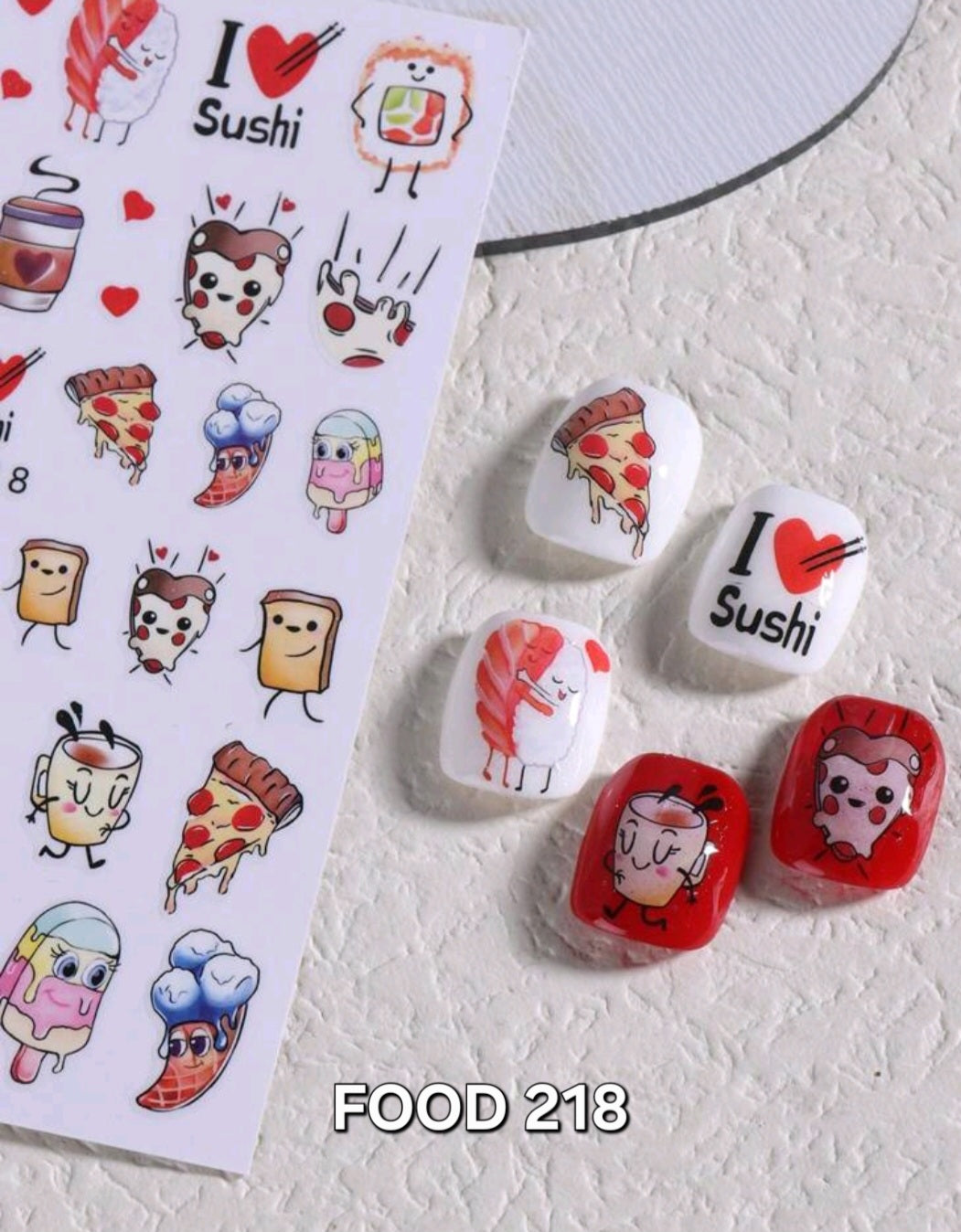 Food Stickers 218