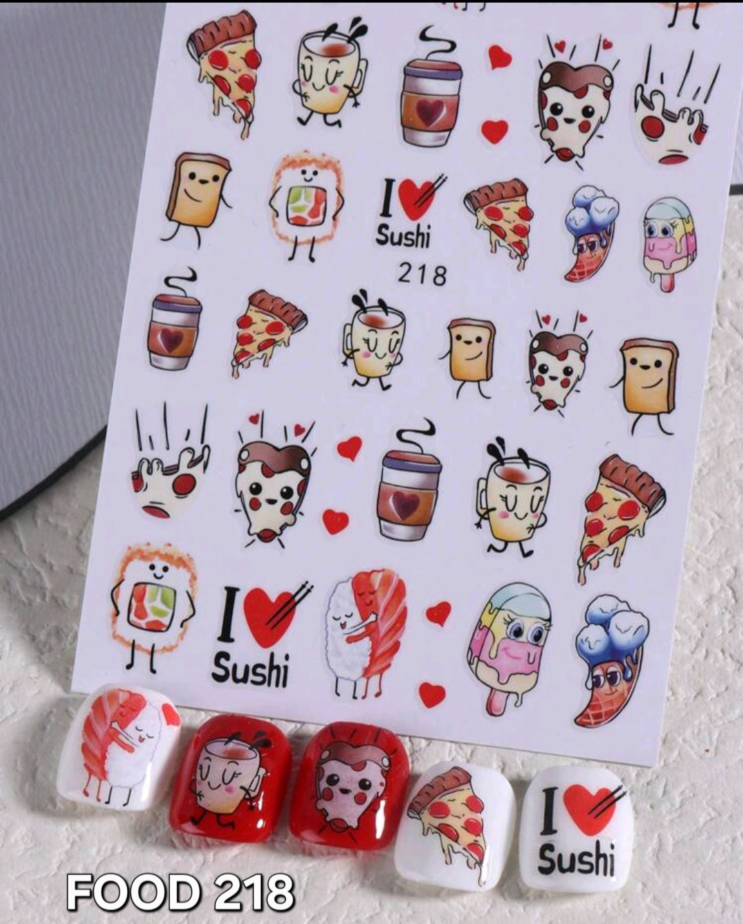 Food Stickers 218
