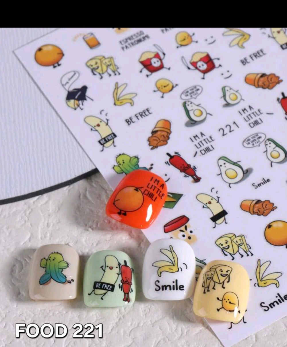 Food Stickers 221